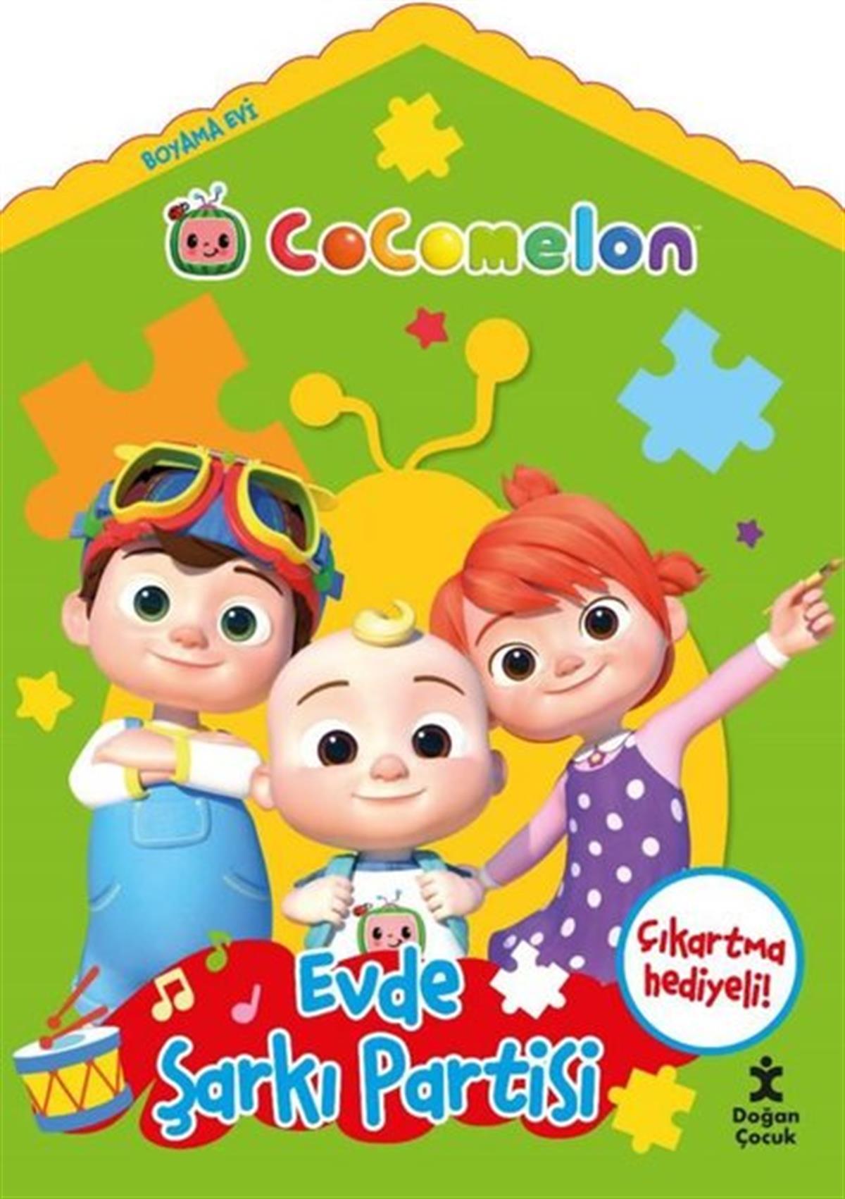 KolektifEgitim Etkinlik KitaplariCocomelon Boyama Evi Evde Şarkı Partisi