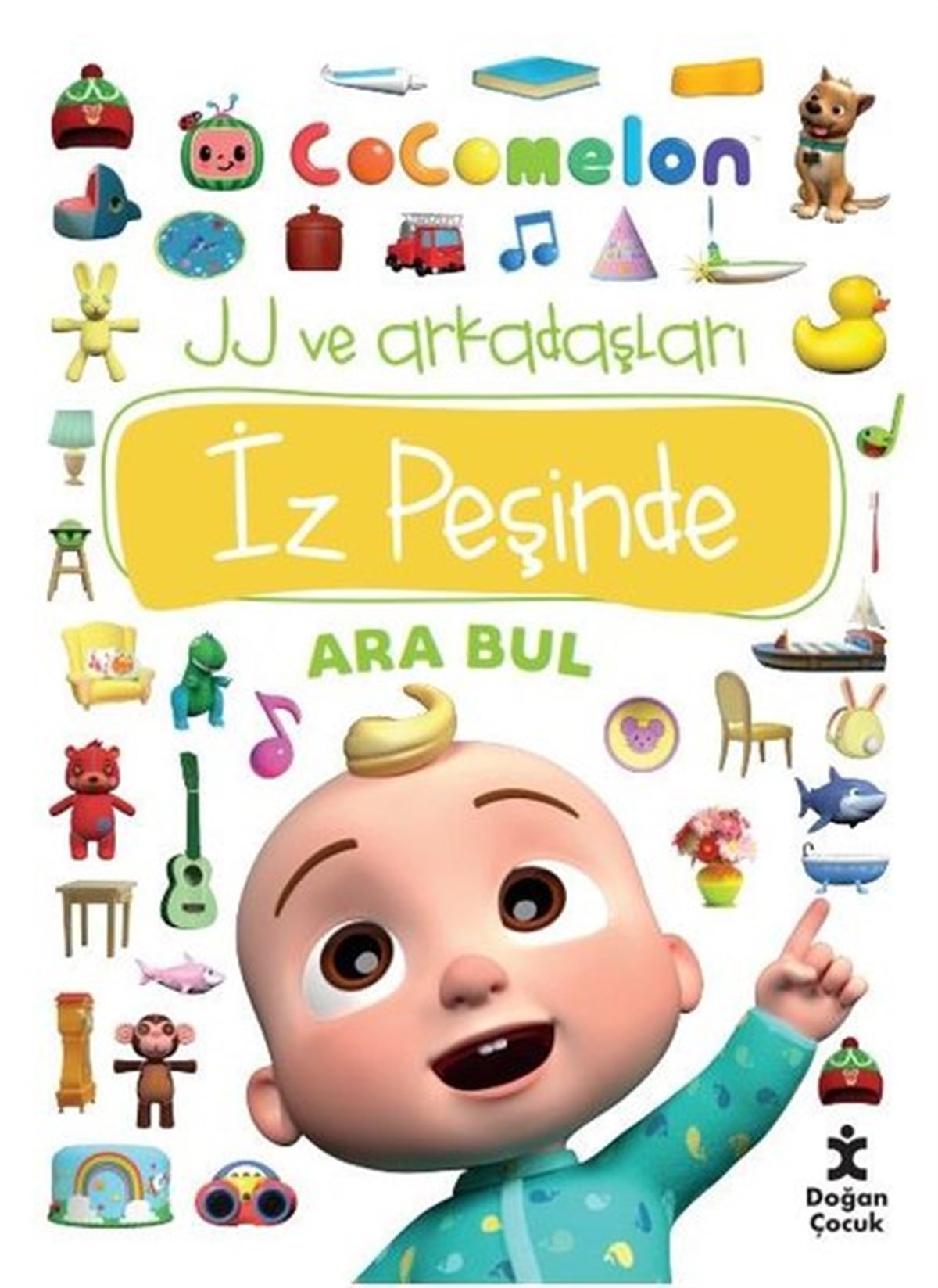 KolektifEgitim Etkinlik KitaplariCocomelon JJ ve Arkadaşları İz Peşinde Ara Bul