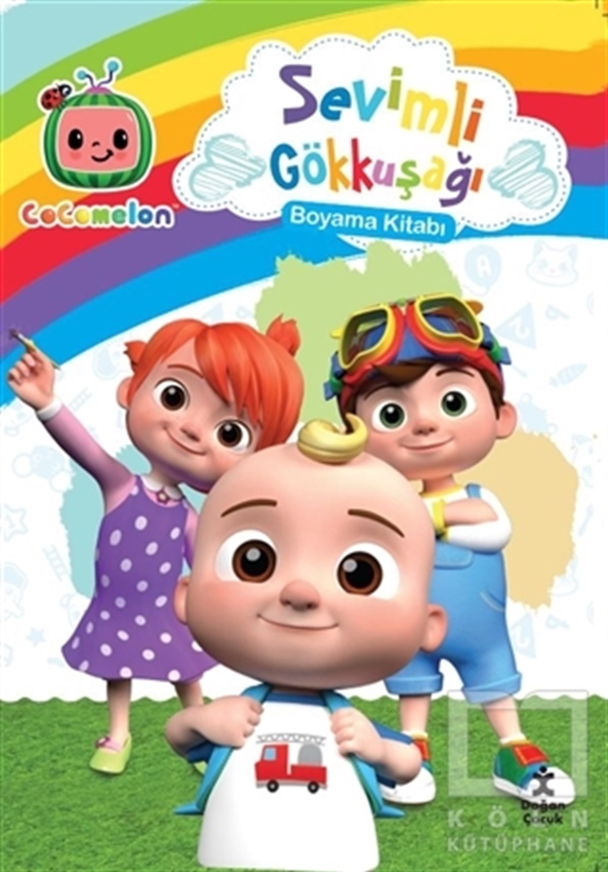 KolektifBoyama KitaplarıCocomelon Sevimli Gökkuşağı Boyama Kitabı