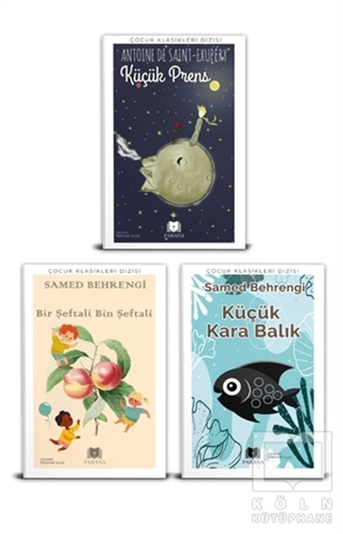 Antoine de Saint-ExuperyKlasik Çocuk KitaplarıÇocuk Klasikleri Seti (3 Kitap Takım)