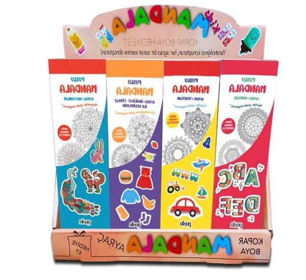 KolektifEtkinlik KitaplarıÇocuk Mandala Ayraç Seti