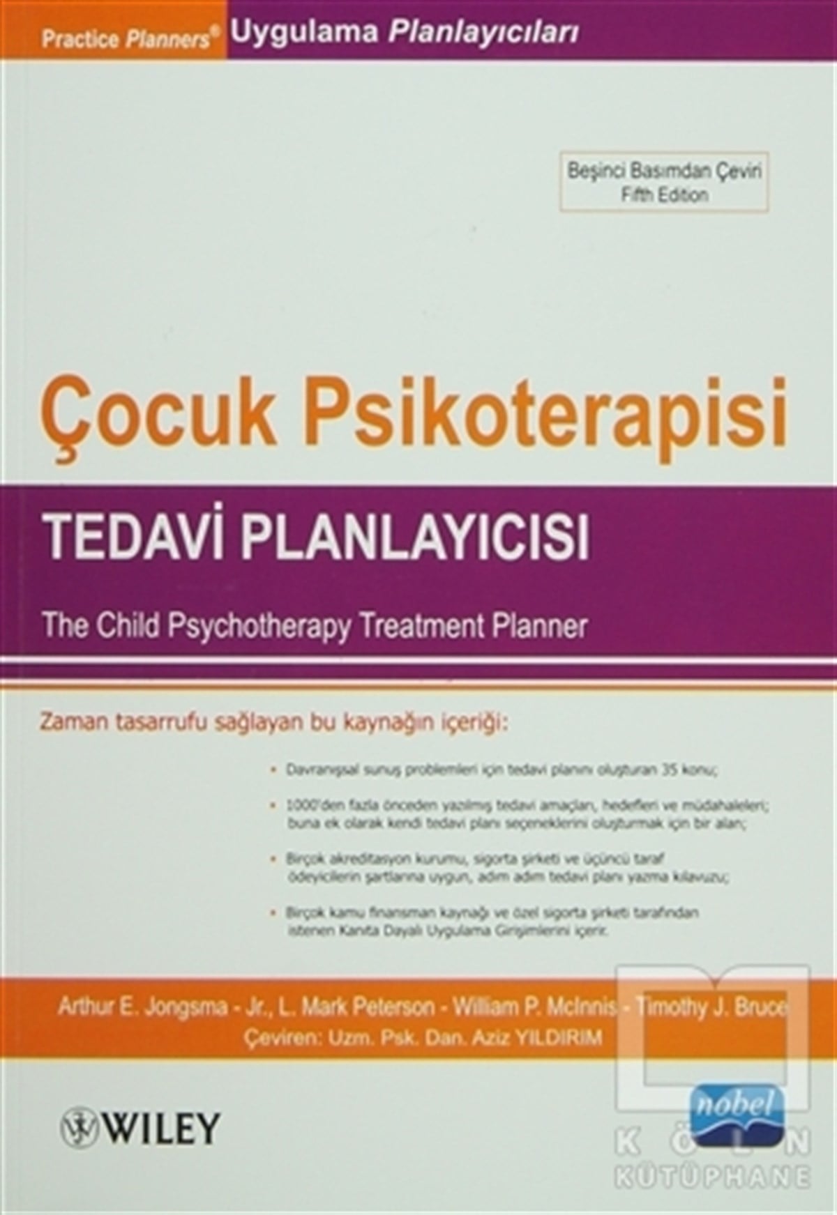 Arthur E. Jongsma-Jr.Çocuk PsikolojisiÇocuk Psikoterapisi
