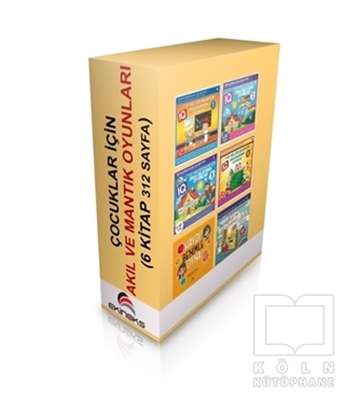 KolektifEtkinlik KitaplarıÇocuklar İçin Akıl ve Mantık Oyunları (6 Kitap Takım)