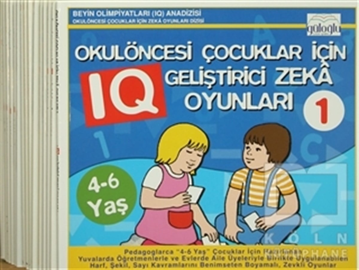KolektifOyun KitaplarıÇocuklar İçin Çoklu Zeka Oyunları (19 Kitap)