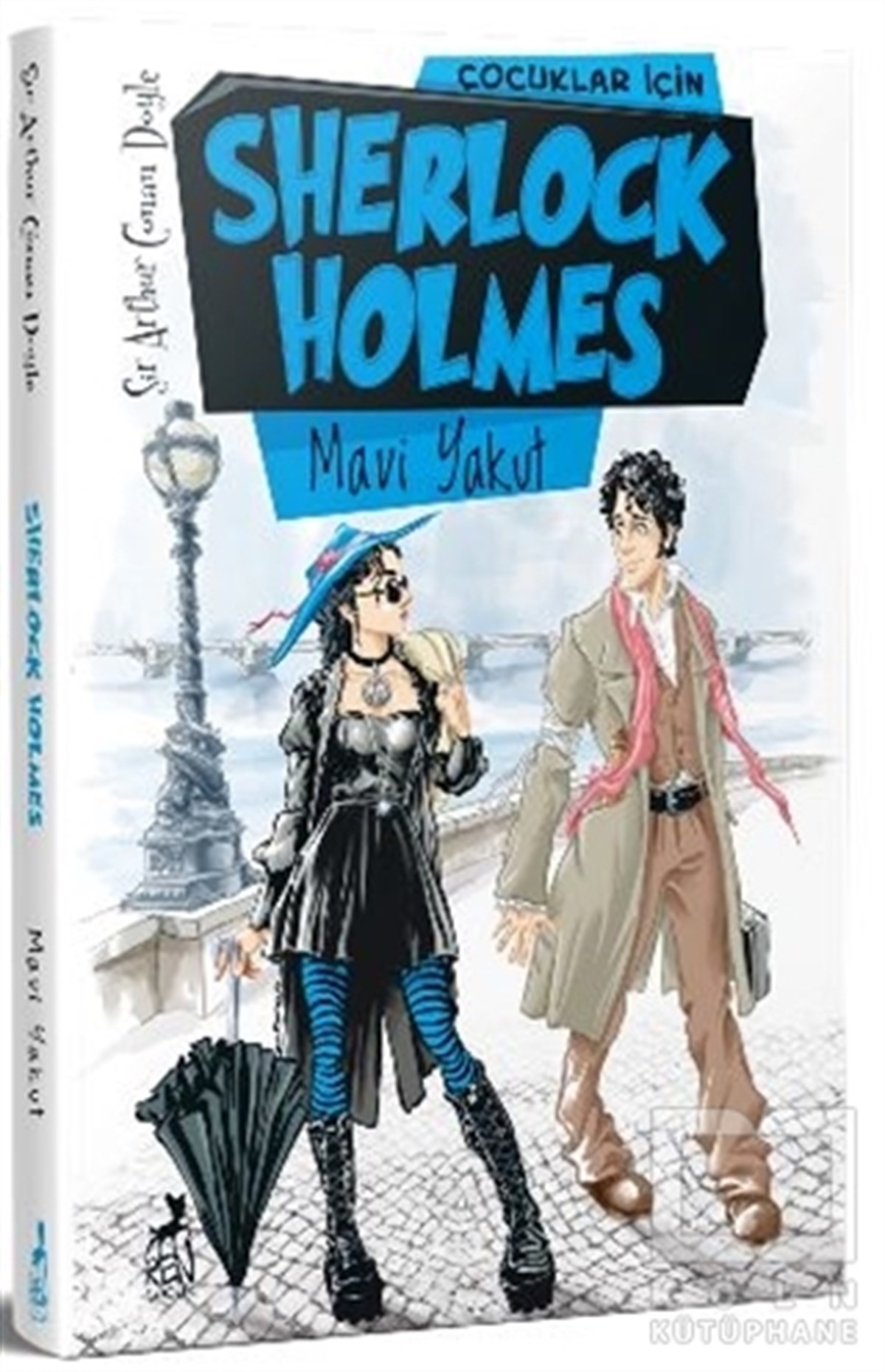 Sir Arthur Conan DoyleÇocuk Hikaye KitaplarıÇocuklar İçin Sherlock Holmes - Mavi Yakut
