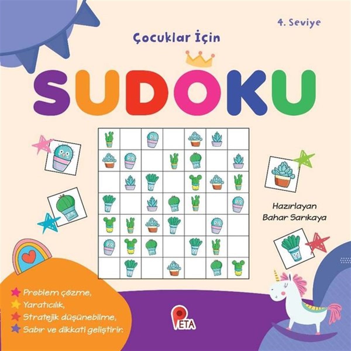 Bahar SarıkayaEtkinlik KitaplarıÇocuklar İçin Sudoku - 4.Seviye