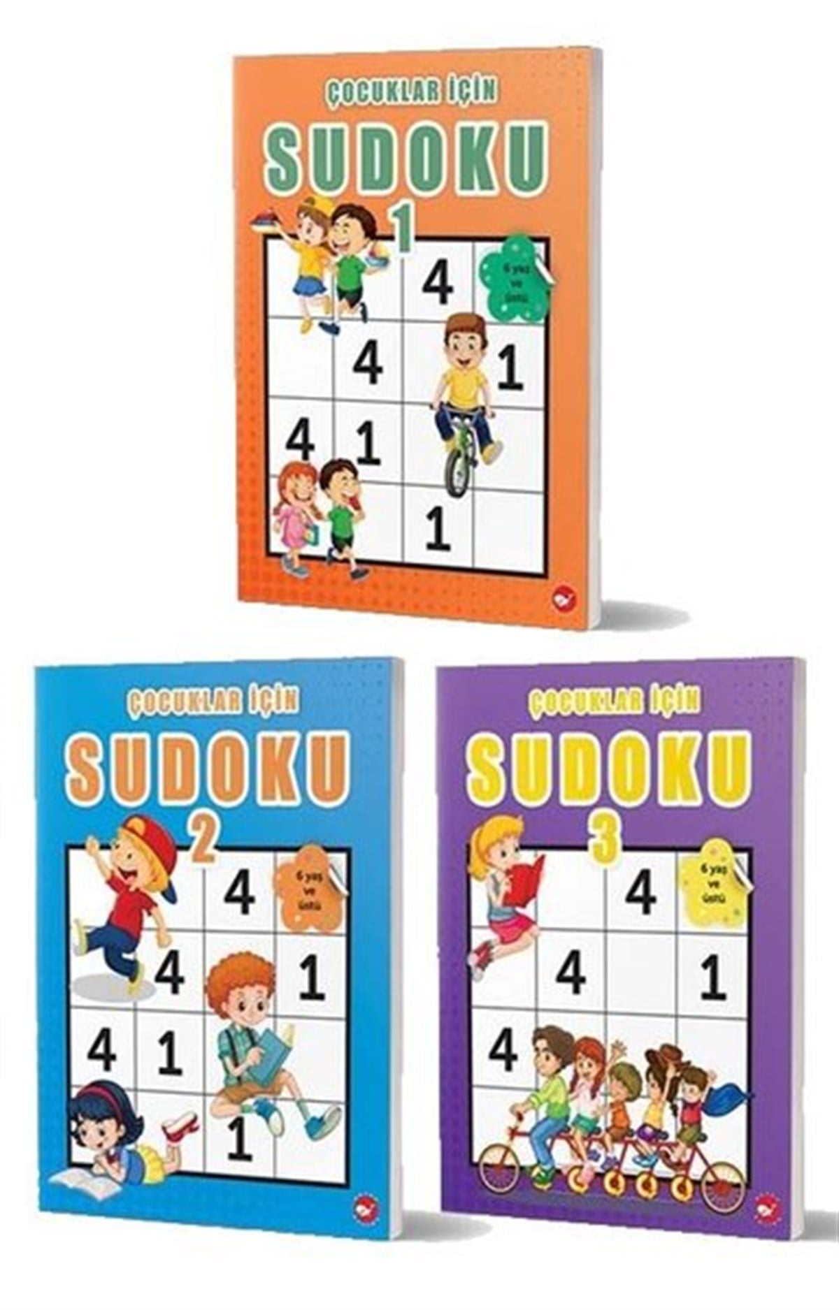Ramazan OktayEtkinlik KitaplarıÇocuklar İçin Sudoku Seti - 3 Kitap Takım