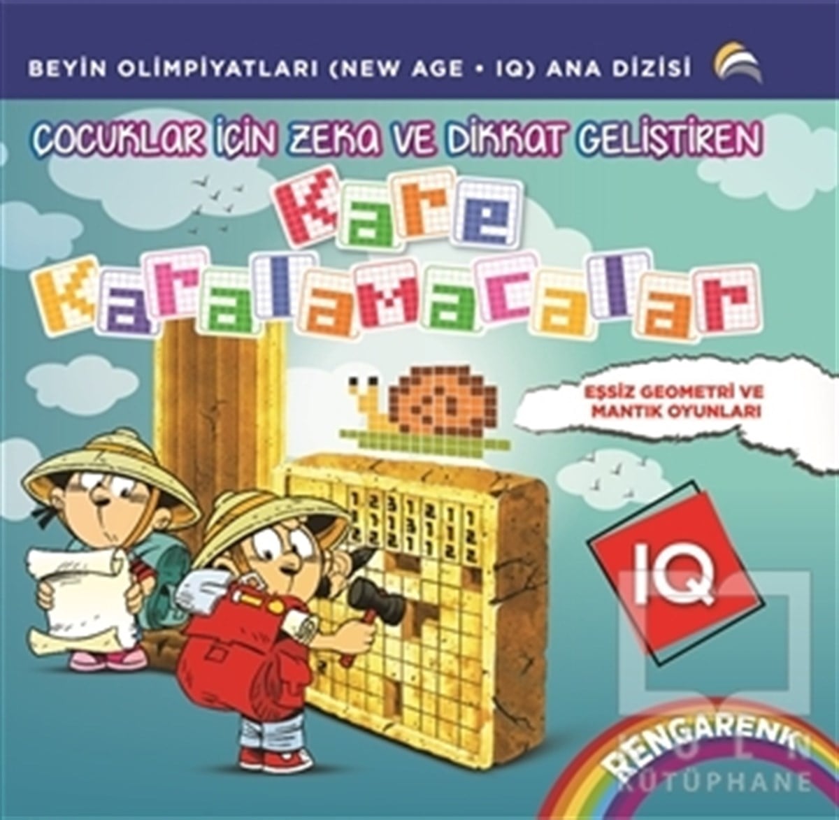 Bahar ÇelikZeka Gelişimi KitaplarıÇocuklar İçin Zeka ve Dikkat Geliştiren Kare Karalamacalar