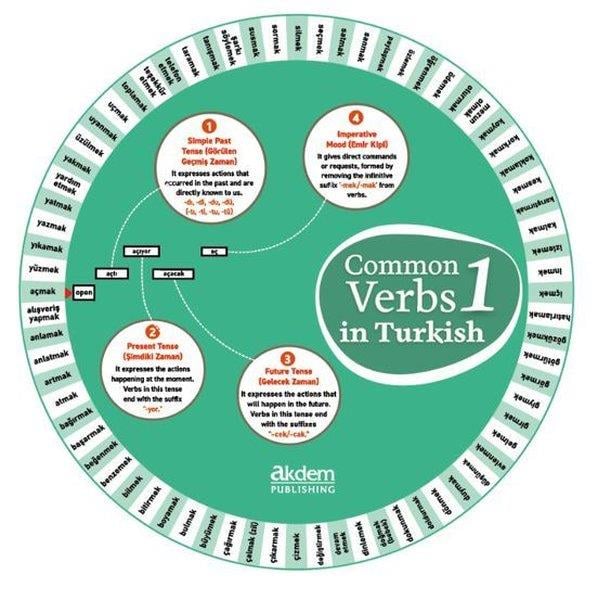 Serhat YakıcıDil Bilimi - EtimolojiCommon Verbs in Turkish 1