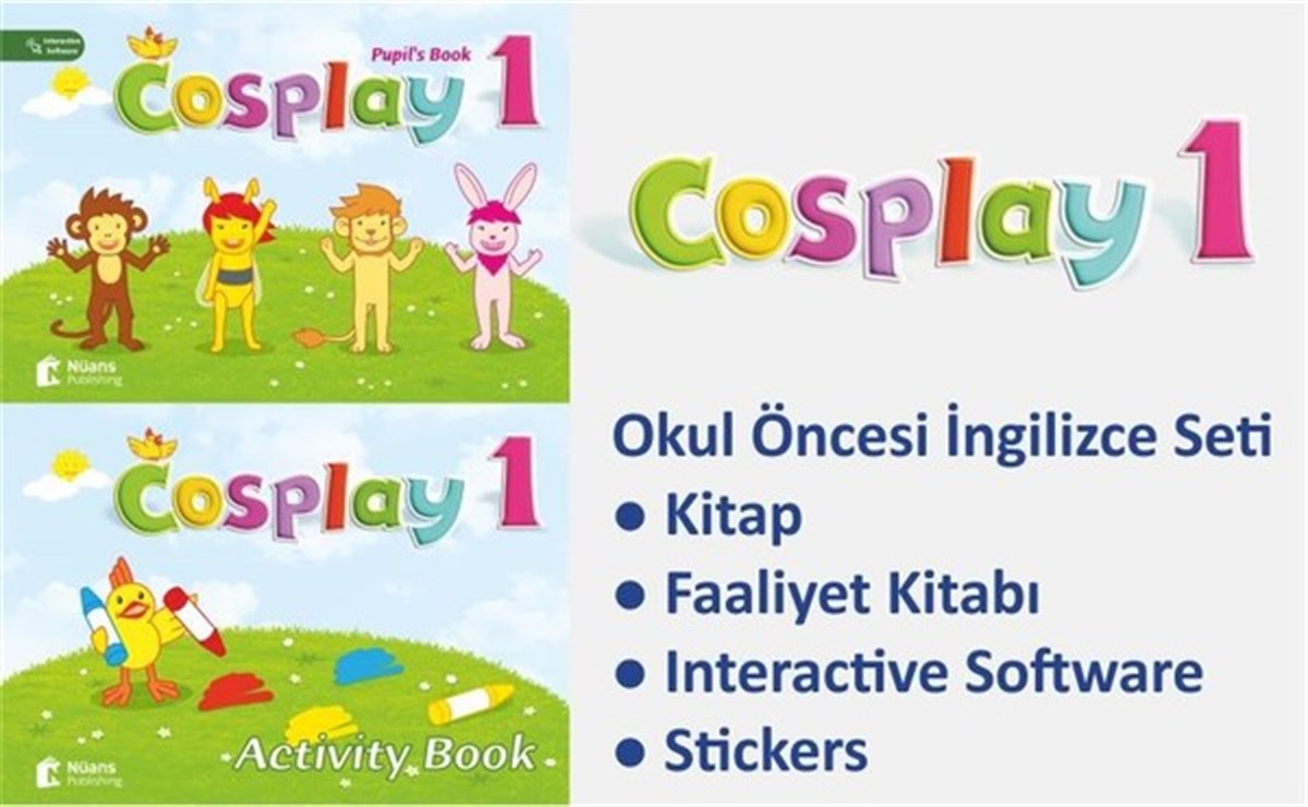 Başak ElmasChildren InterestCosplay 1-Okul Öncesi İngilizce Eğitim Seti