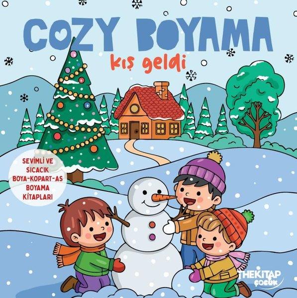 KolektifEgitim Etkinlik KitaplariCozy Boyama - Kış Geldi (Boya - Kopart - As Boyama Kitapları)