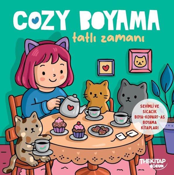 KolektifEgitim Etkinlik KitaplariCozy Boyama - Tatlı Zamanı (Boya - Kopart - As Boyama Kitapları)