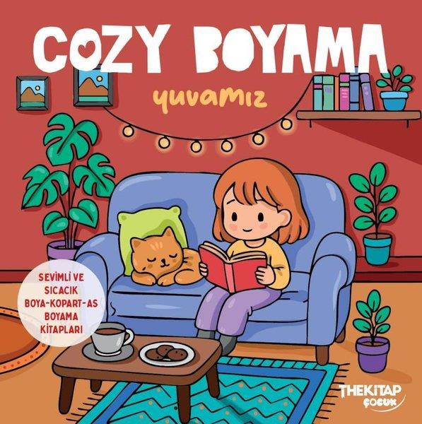 KolektifEgitim Etkinlik KitaplariCozy Boyama - Yuvamız (Boya - Kopart - As Boyama Kitapları)