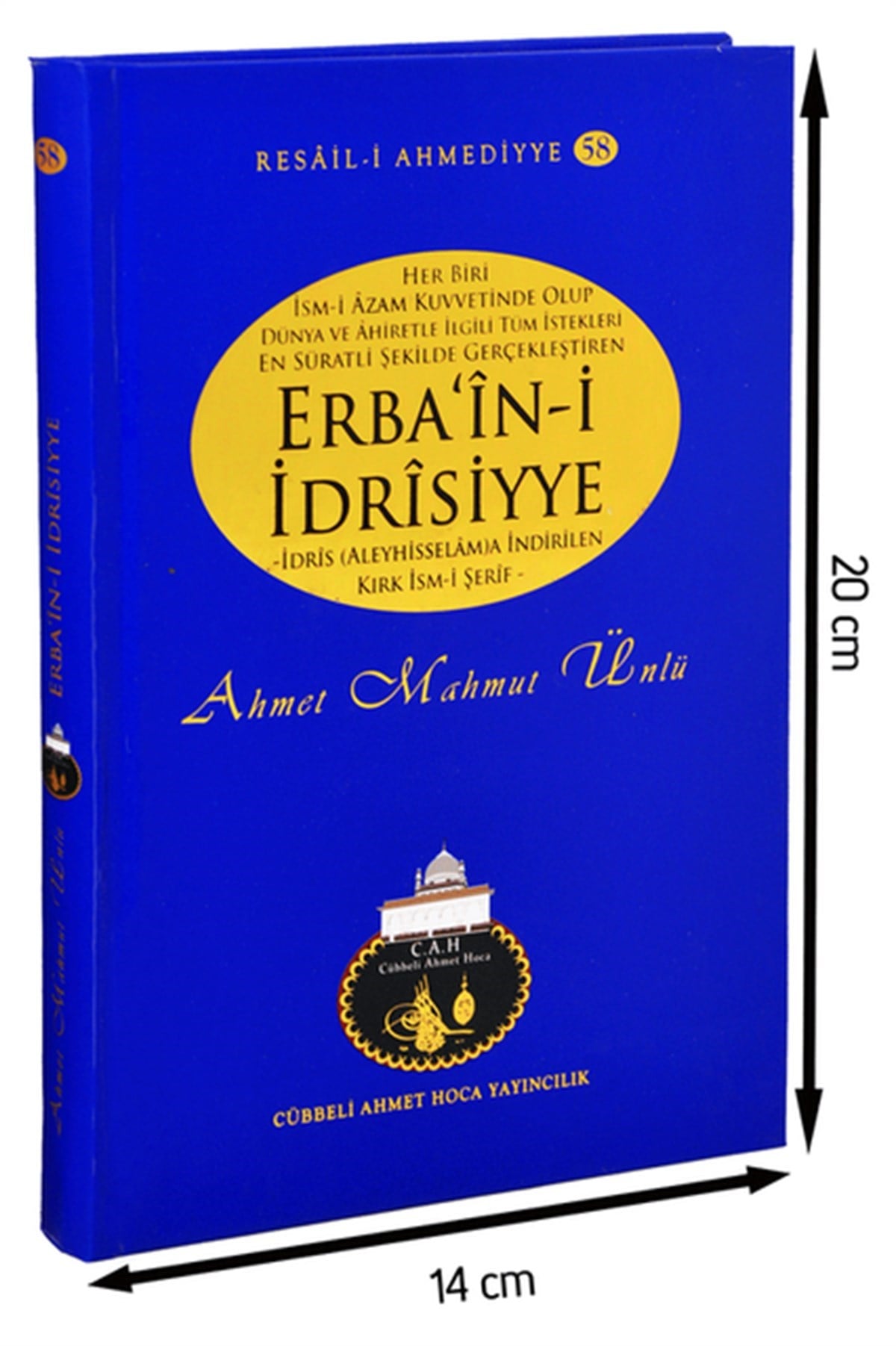 Cübbeli Ahmet Hoca Erbaini İdrisiyye Kitabı-1158