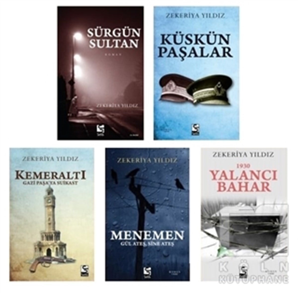 Zekeriya YıldızTürkçe RomanlarCumhuriyet'in 100. Yılında Yakın Tarih Seti - 5 Kitap