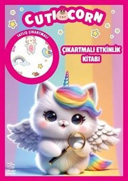 KolektifEgitim Etkinlik KitaplariCuticorn - Tatlış Çıkartmalı Etkinlik Kitabı