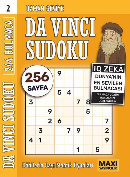 KolektifBilmece & Bulmaca KitaplarıDa Vinci Uzman Sudoku 2