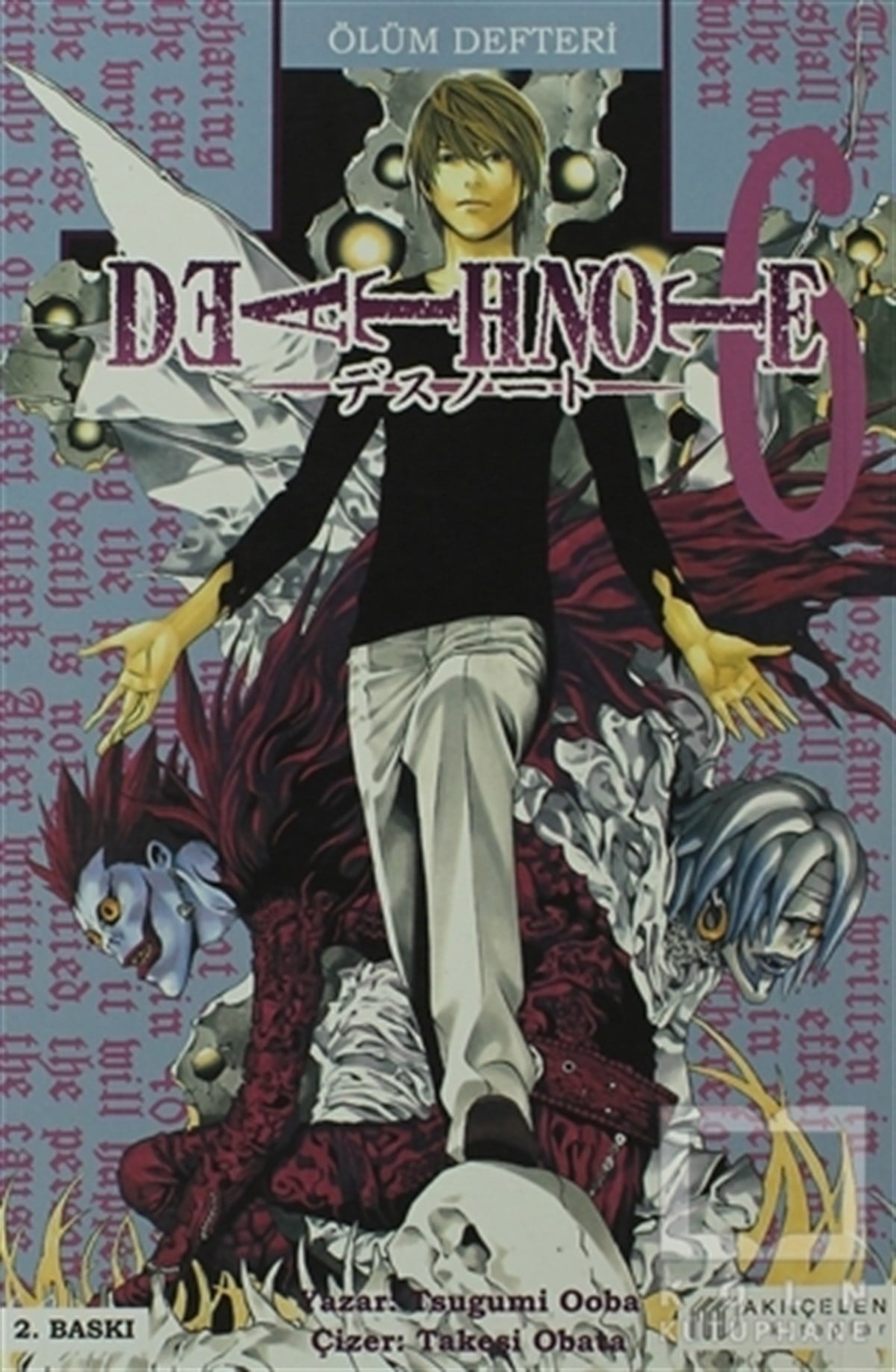 Tsugumi OobaÇizgi RomanDeath Note - Ölüm Defteri 6
