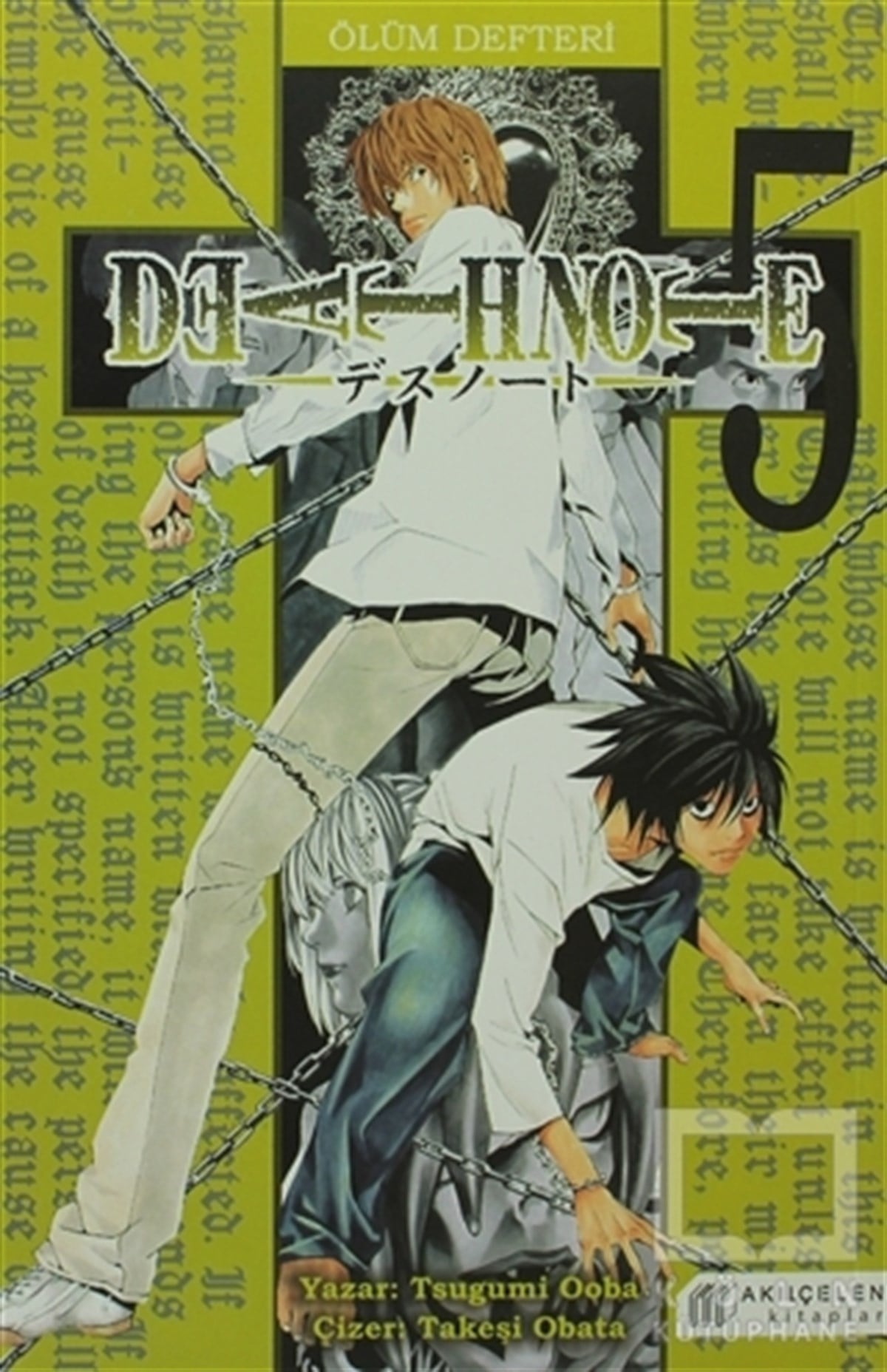 Tsugumi OobaÇizgi RomanDeath Note Ölüm Defteri 5