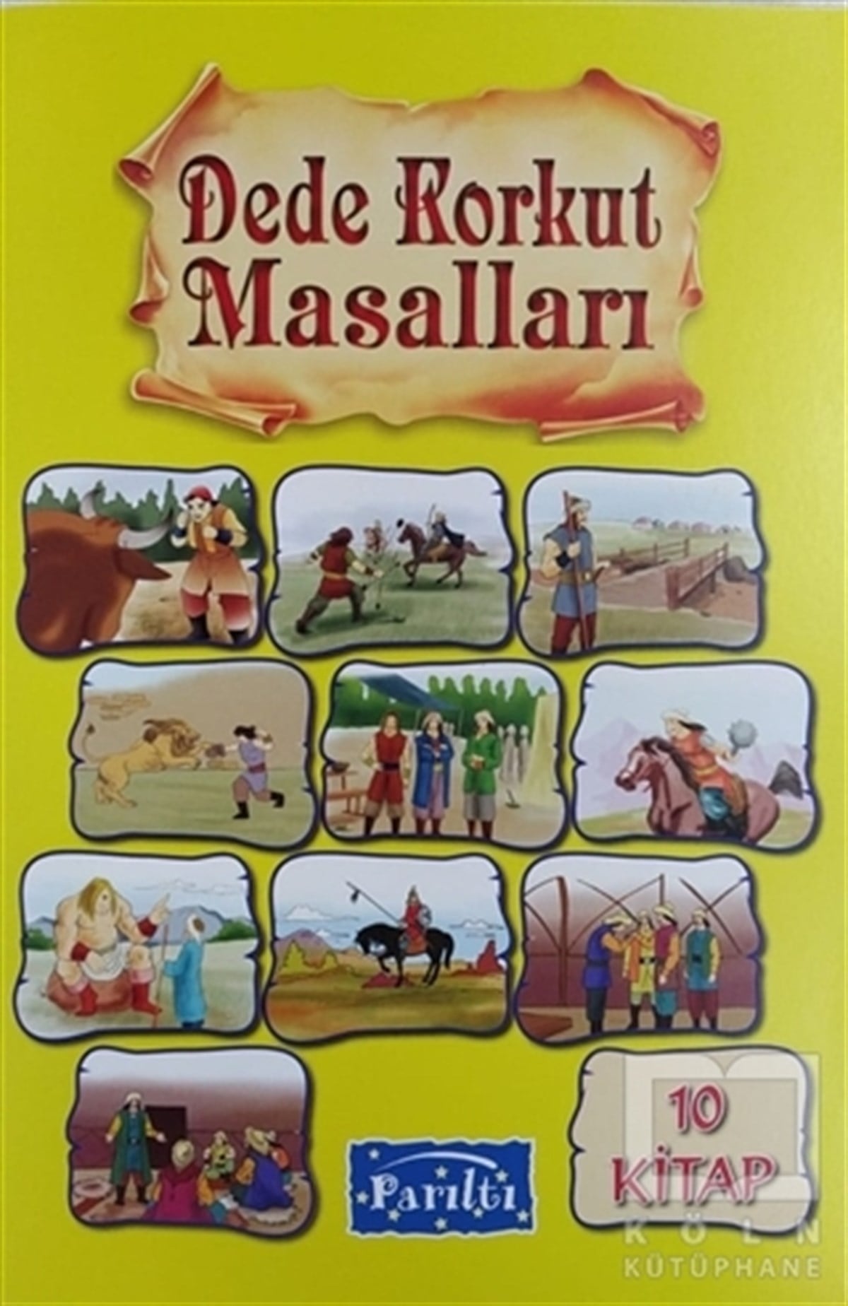 KolektifÇocuk Masal KitaplarıDede Korkut Masalları (10 Kitap Takım)