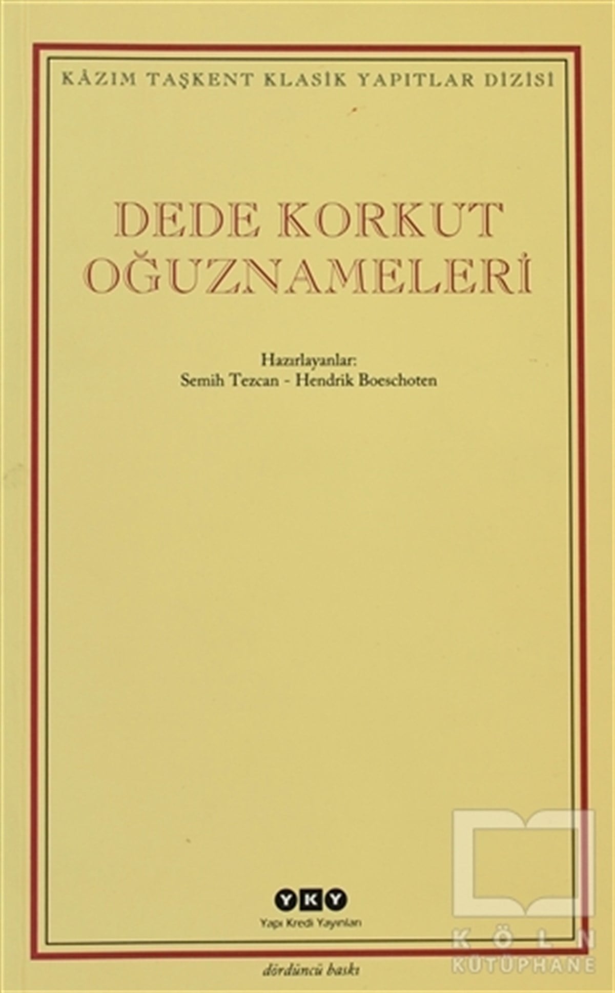 AnonimDivan Edebiyatı KitaplarıDede Korkut Oğuznameleri