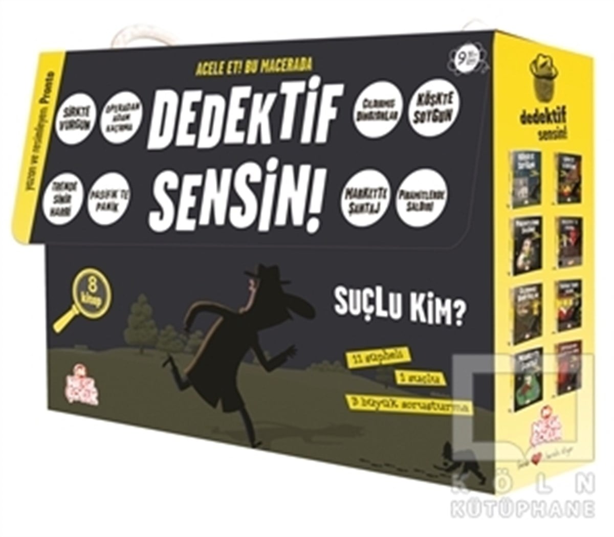 ProntoEtkinlik KitaplarıDedektif Sensin! (İki Set Bir Arada 8 Kitap Takım)