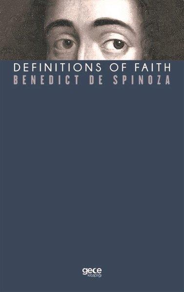 Benedict de SpinozaPhilosophy FictionDefinitions Of Faith