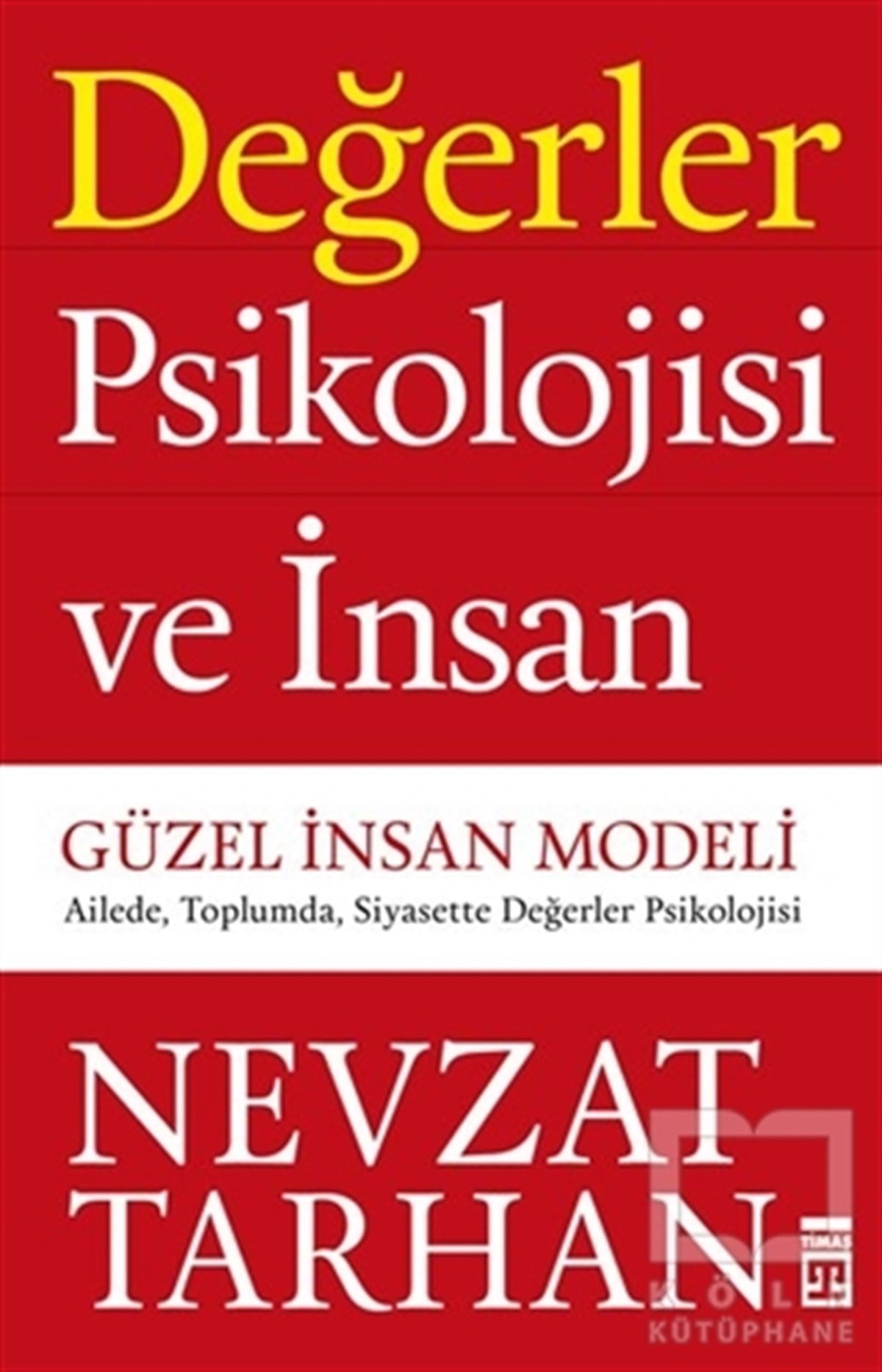 Nevzat TarhanKişisel GelişimDeğerler Psikolojisi ve İnsan - Güzel İnsan Modeli