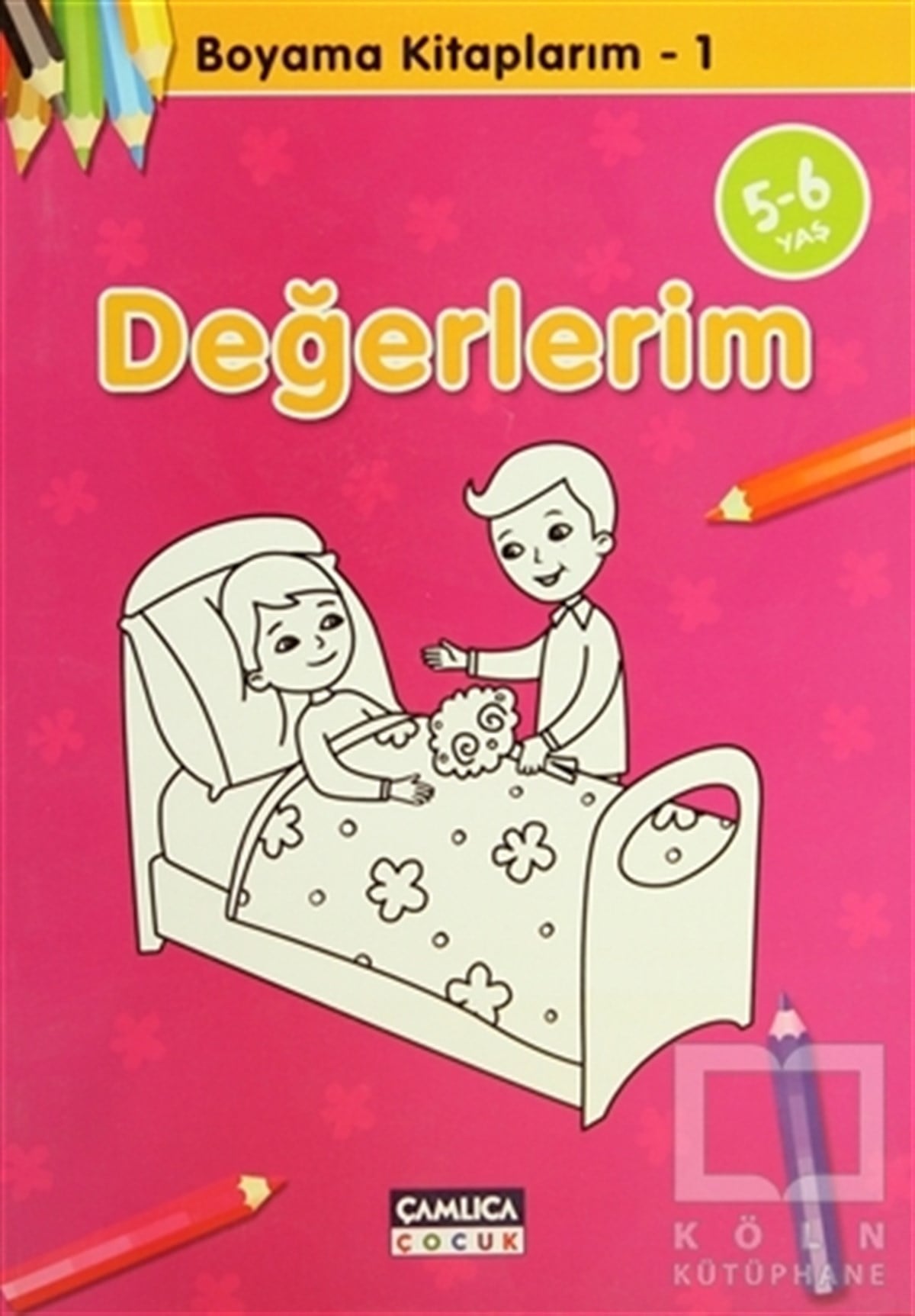 Abdullah ÖzbekBoyama KitaplarıDeğerlerim - Boyama Kitaplarım 1