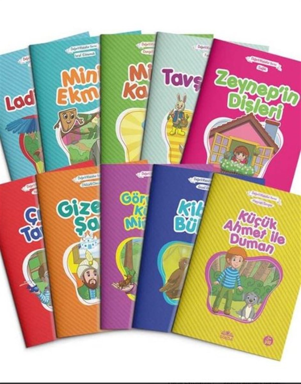 Hilal BeşikEgitim Etkinlik KitaplariDeğerli Masallar Serisi Seti Çanta Boy - 10 Kitap Takım