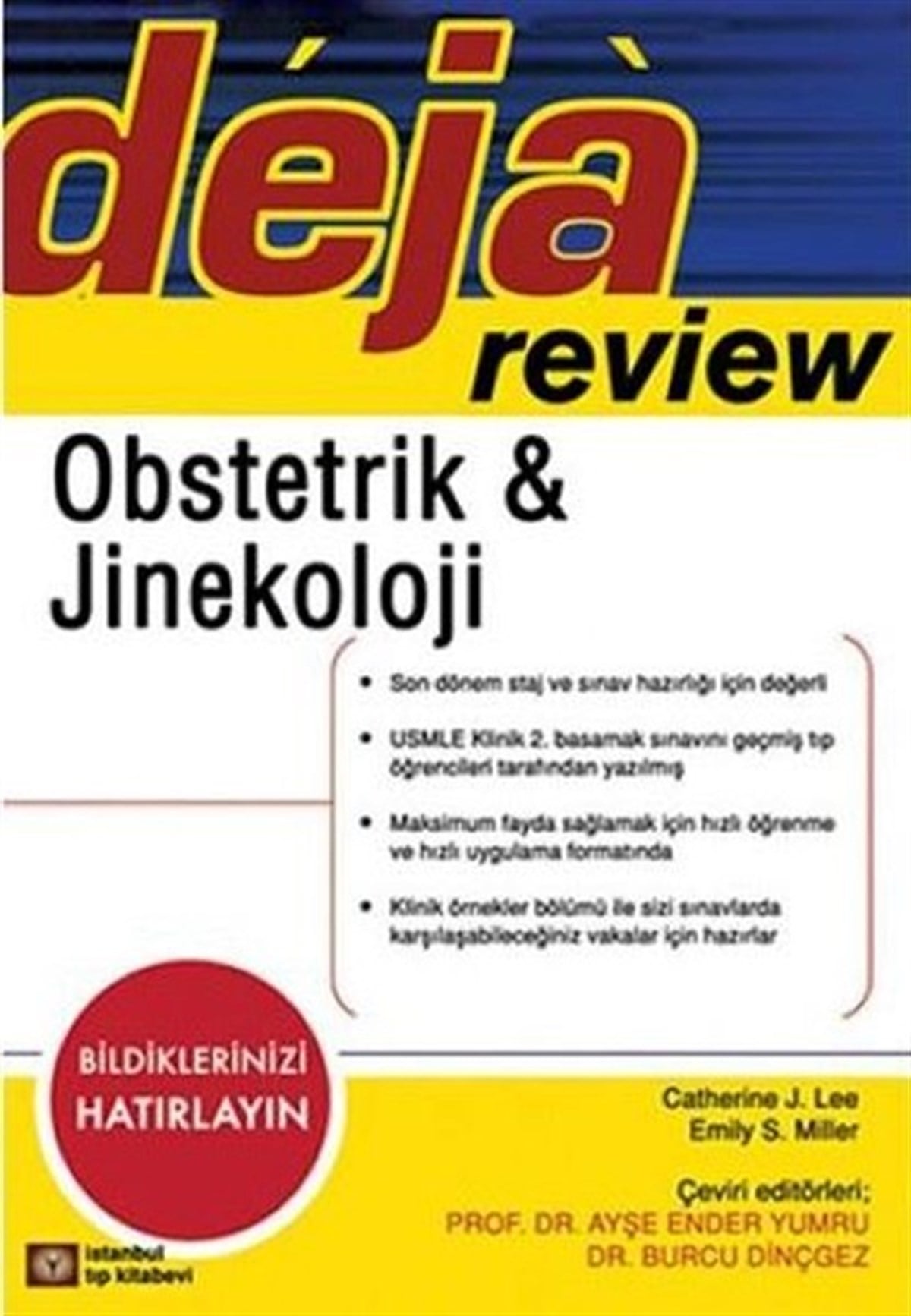 Catherine J. LeeTıpDeja Review-Obstetrik ve Jinekoloji