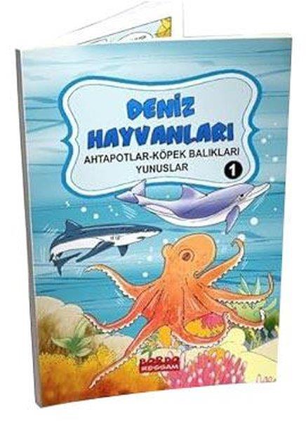 Yusuf Yakup SevinçEgitim Etkinlik KitaplariDeniz Hayvanları 1 - Ahtapotlar - Köpek Balıkları - Yunuslar