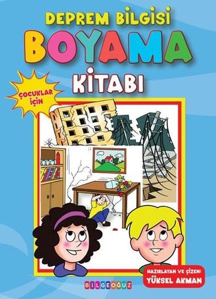 KolektifBoyama KitaplarıDeprem Bilgisi Boyama Kitabı - Çocuklar İçin