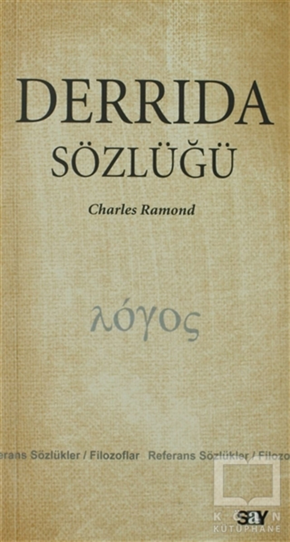 Charles RamondAraştıma-İnceleme-ReferansDerrida Sözlüğü