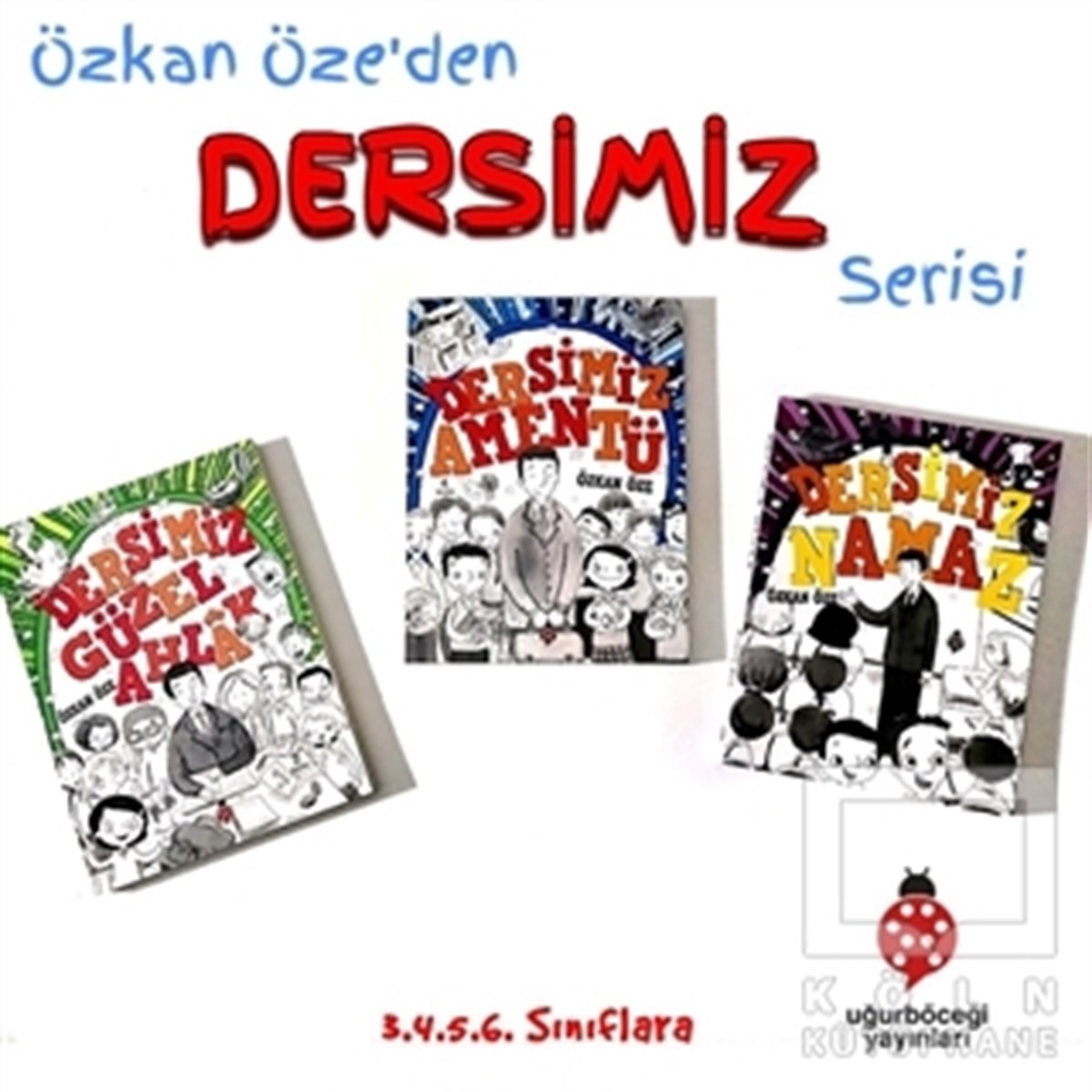 Özkan ÖzeÇocuk RomanlarıDersimiz Serisi Seti (3 Kitap Takım)