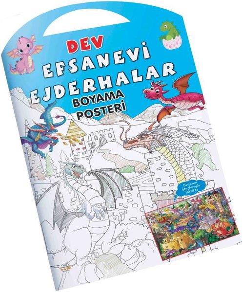 KolektifEgitim Etkinlik KitaplariDev Efsanevi Ejderhalar - Boyama Posteri