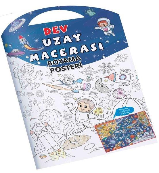 KolektifEgitim Etkinlik KitaplariDev Uzay Macerası - Boyama Posteri