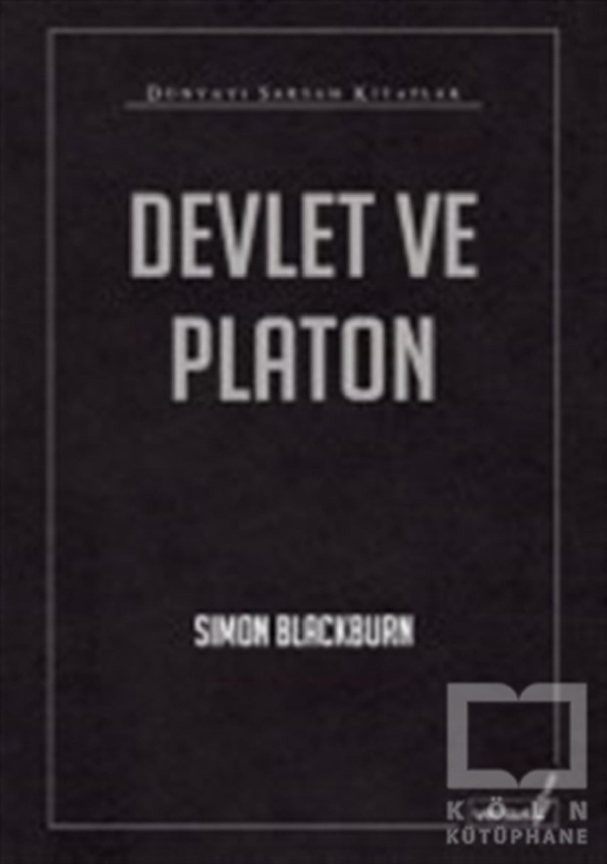Simon BlackburnSiyaset FelsefesiDevlet ve Platon