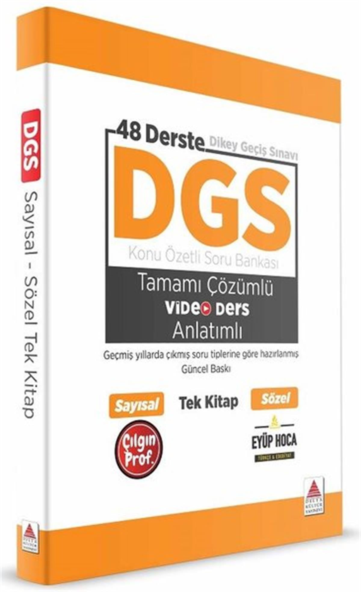 Sefa TürkerDGS Konu Anlatim KitaplariDGS Kitap Konu Özetli Soru Bankası Video Anlatımlı Tek Kitap