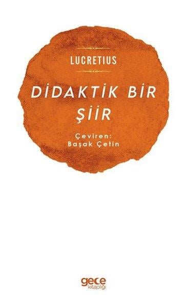 LucretiusDünya ŞiiriDidaktik Bir Şiir