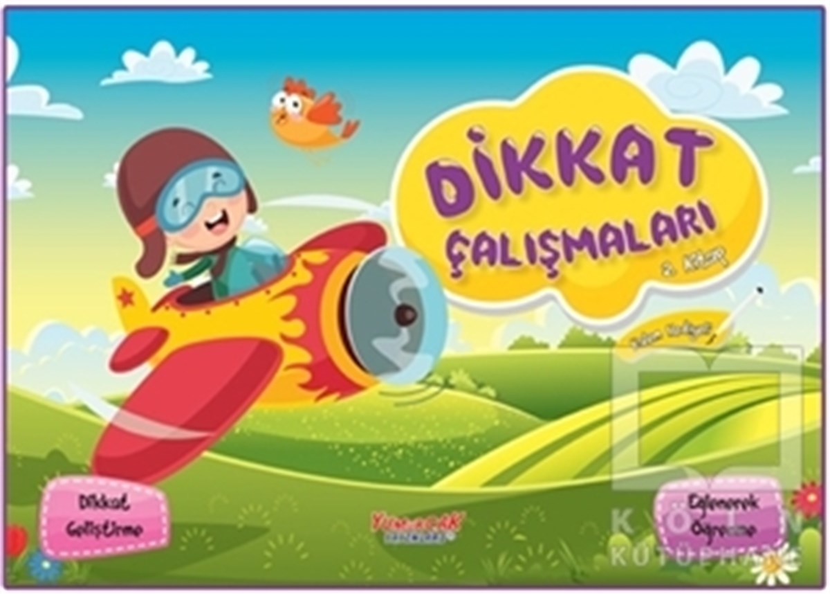 KolektifEtkinlik KitaplarıDikkat Çalışmaları 2. Kitap (Kalem Hediyeli)