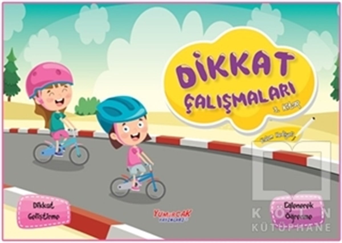 KolektifEtkinlik KitaplarıDikkat Çalışmaları 3. Kitap (Kalem Hediyeli)