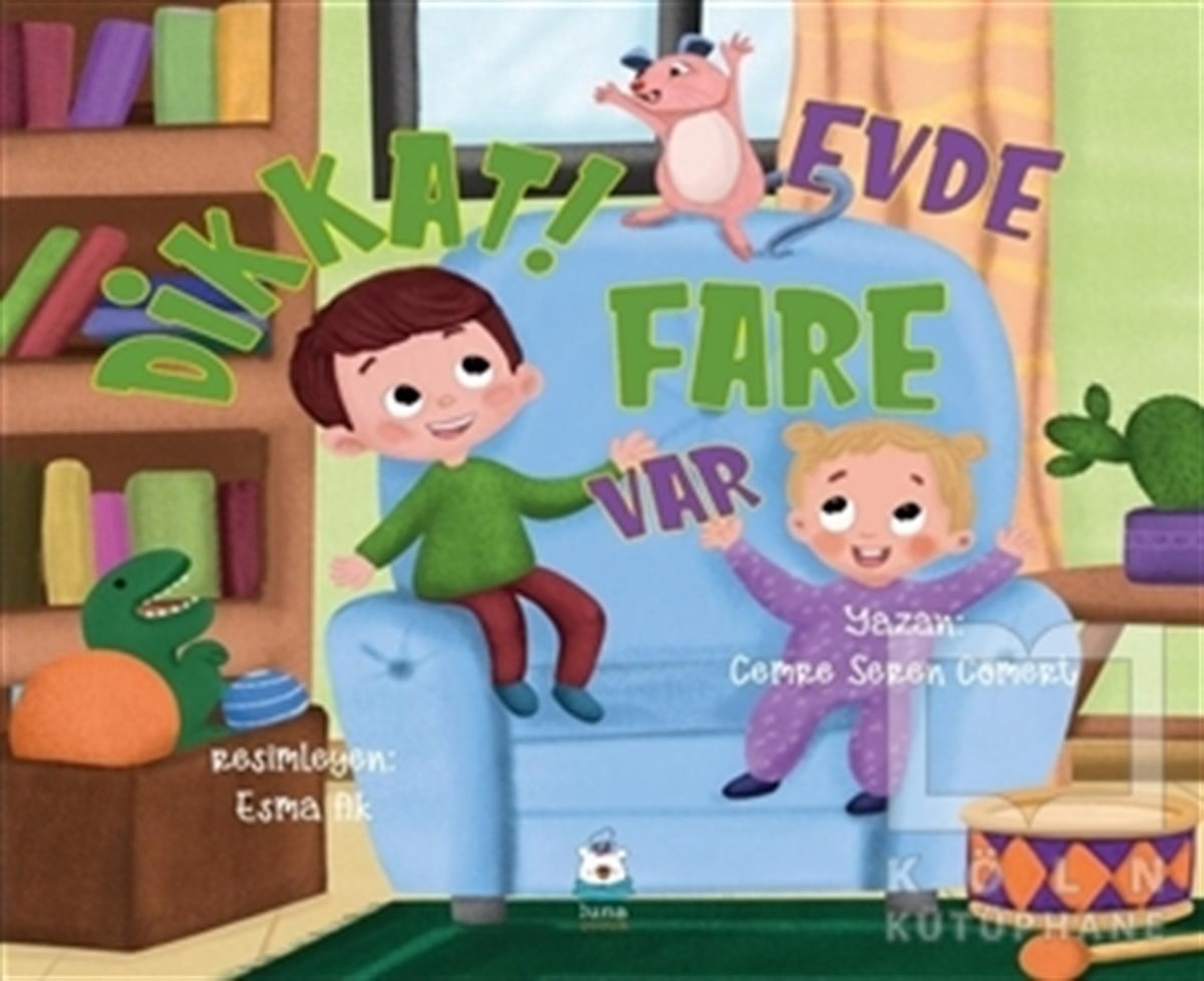 Cemre Seren CömertÇocuk Hikaye KitaplarıDikkat! Evde Fare Var