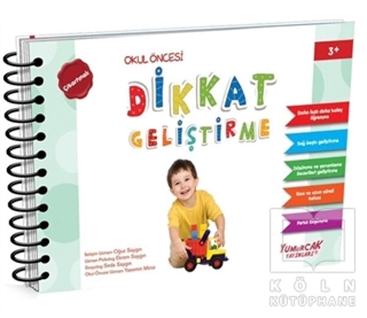 Oğuz SaygınOkul Öncesi Resimli KitaplarDikkat Geliştirme - Okul Öncesi (3 Yaş)