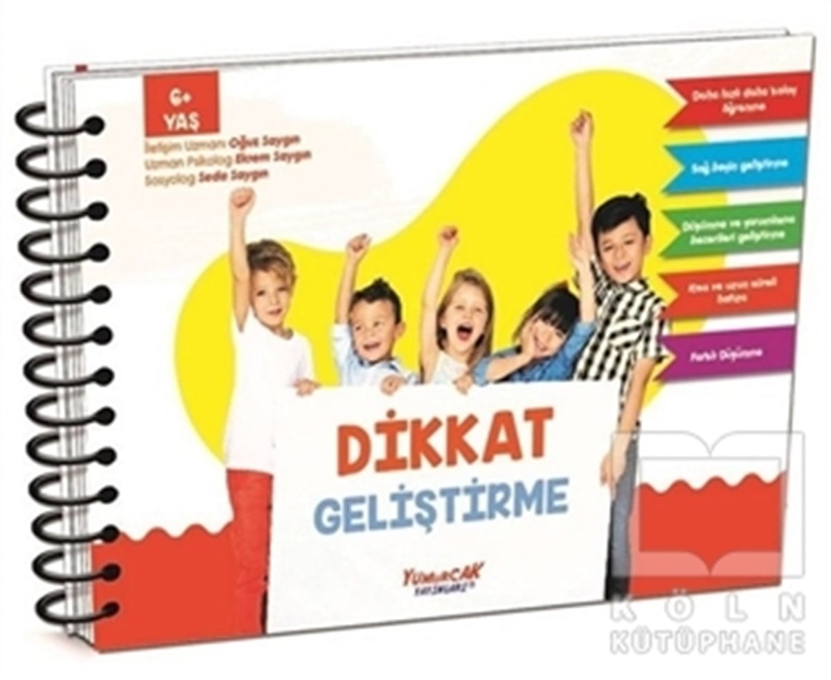 Oğuz SaygınZeka Gelişimi KitaplarıDikkat Geliştirme (6 Yaş)