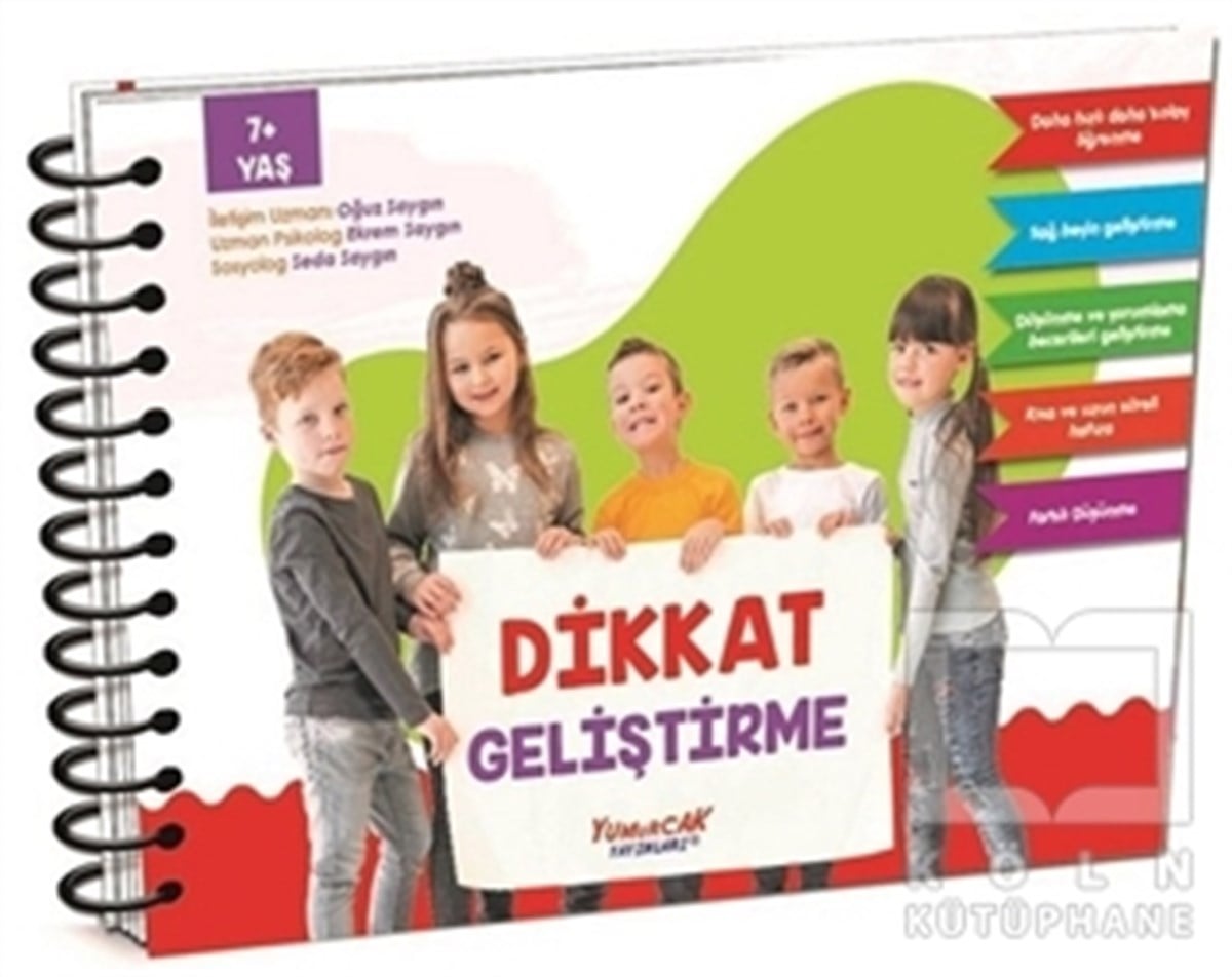 Oğuz SaygınZeka Gelişimi KitaplarıDikkat Geliştirme (7 Yaş)