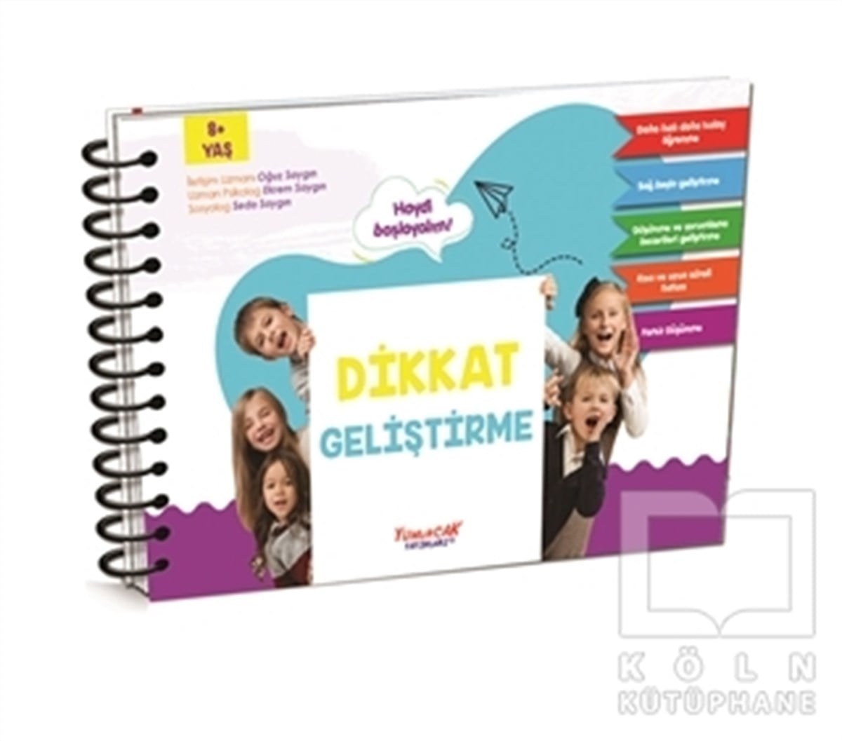 Oğuz SaygınEtkinlik KitaplarıDikkat Geliştirme 8+ Yaş