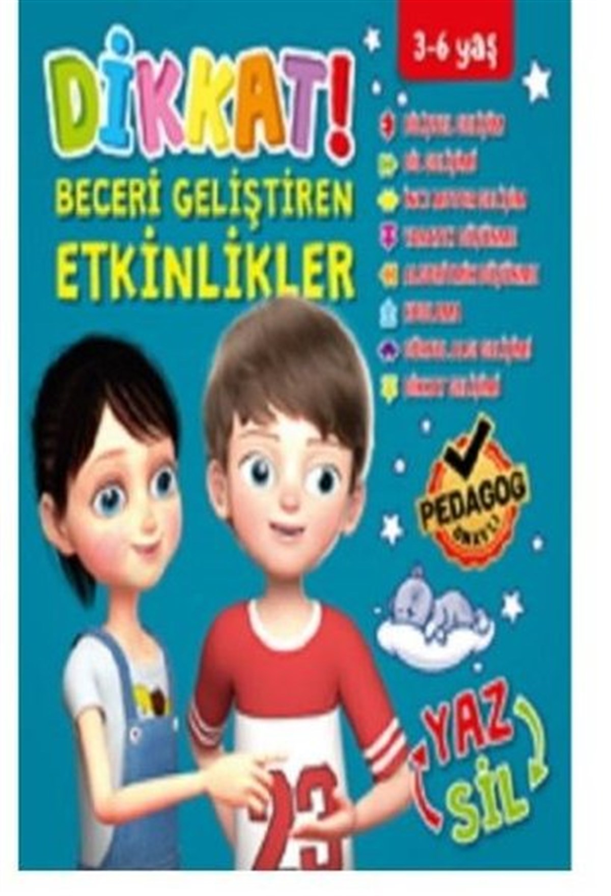 Bilge ÖztepeEtkinlik KitaplarıDikkat ve Beceri Geliştiren Etkinlikler - Mavi Seri