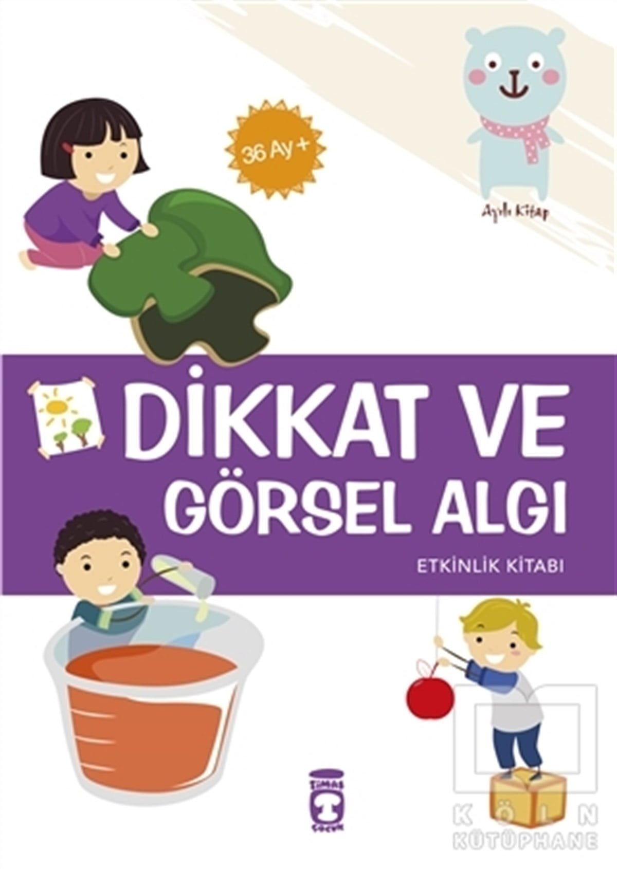 Elif AlkanEtkinlik KitaplarıDikkat ve Görsel Algı - Etkinlik Kitabı (36 Ay +)
