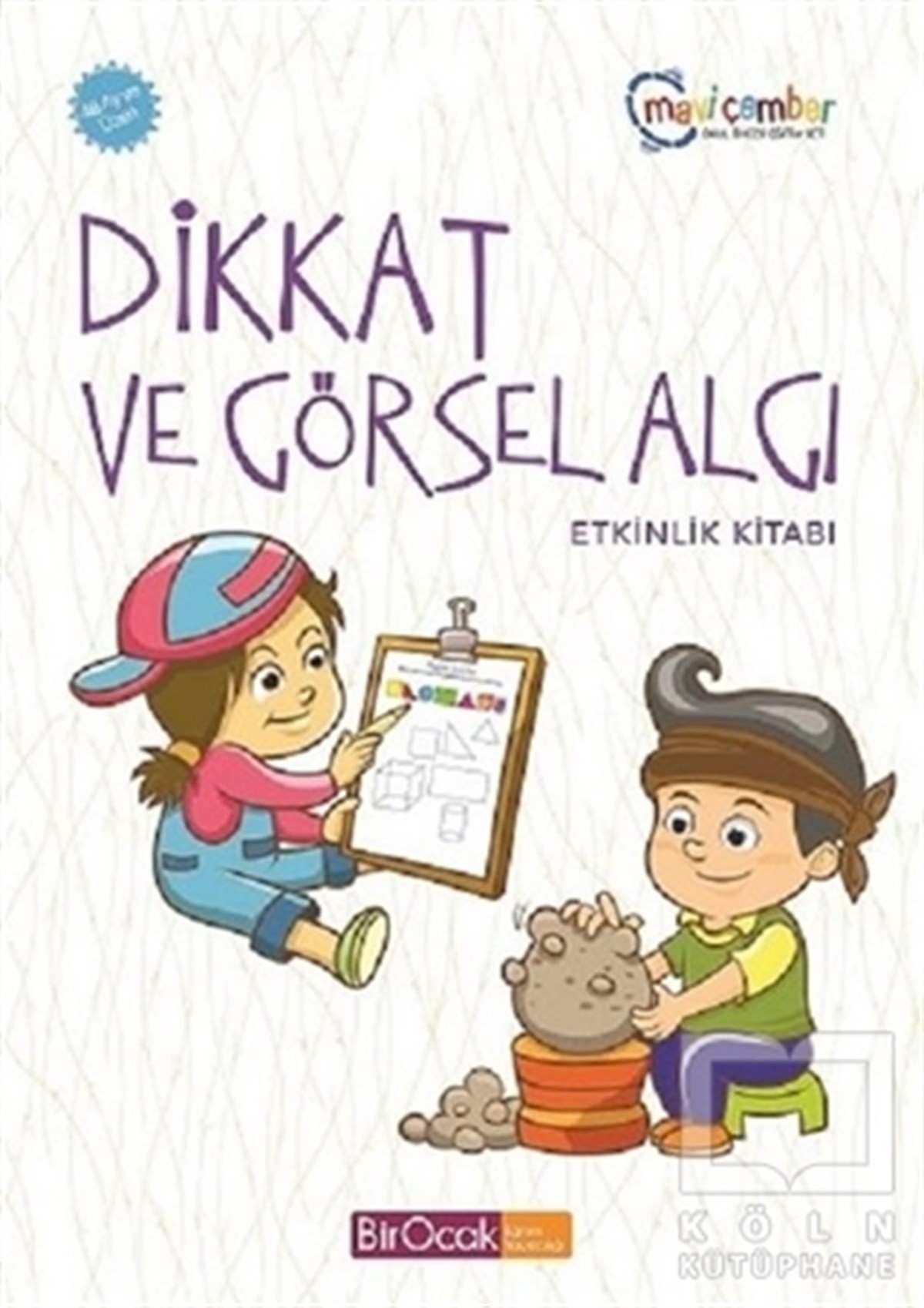 KollektifOkul Öncesi Resimli KitaplarDikkat ve Görsel Algı Etkinlik Kitabı (48 Ay ve Üzeri) - Mavi Çember Okul Öncesi Eğitim Seti